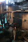 Soup warming over the fire at the only building(home/­restaurant/lodge) between Congon and Choctamal, Gran Vilaya Trek, Chachapoyas Region, Peru
