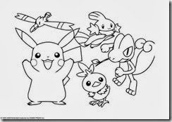 Desenho do Pokemon  para pintar2