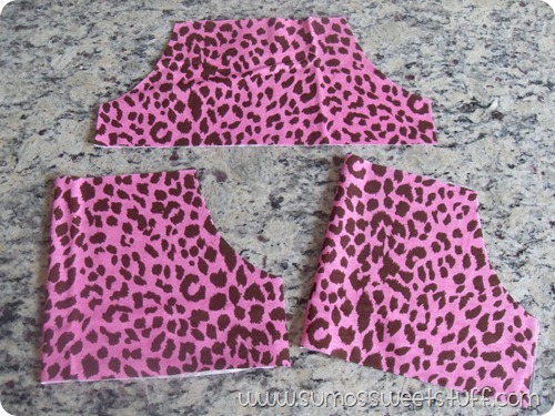 bodice and sleeves