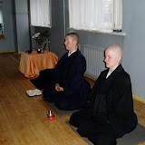 Открытие дзен-центра в Санкт-Петербрге, март 2007
