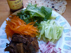 Ingredients for Vegetarian Peking Duck