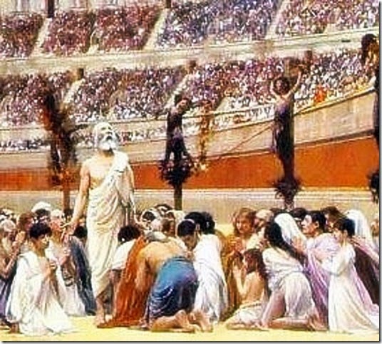 Romans Persecuting Christians Romans Persecuting Christians