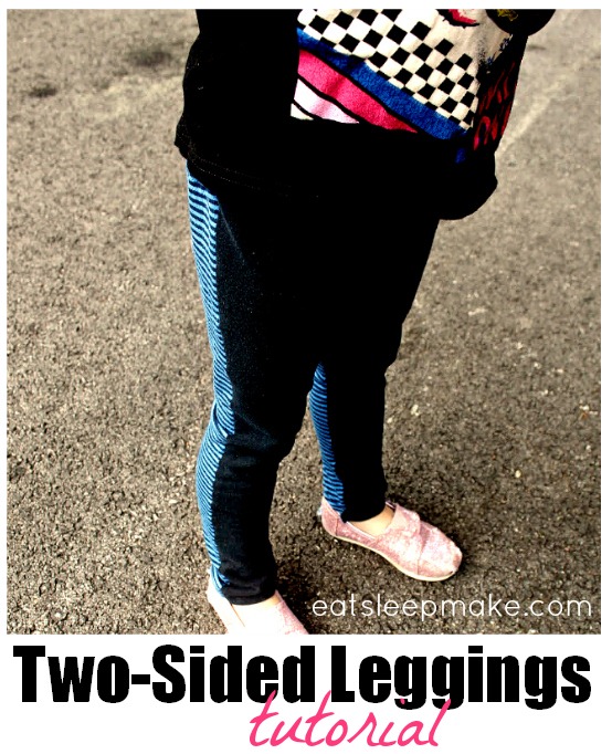 two sided leggings tutorial