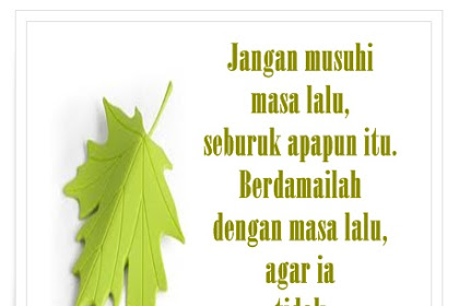 Kata Mutiara Tentang Masa Lalu