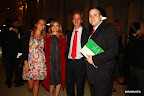 El ex staff de la fundación también estuvo presente en la gala; José, Anabela, Alberto y Matias. Foto: Jorge Amado Group. Prod: Mirabaires.