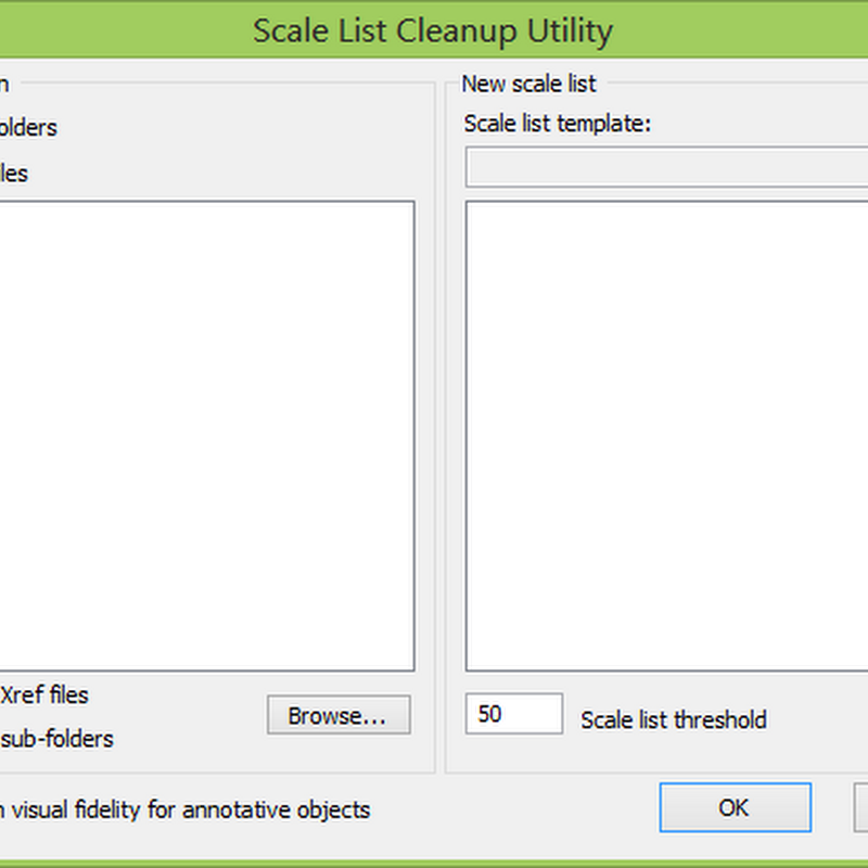 Scale List Cleanup Utility for AutoCAD 2013/2014