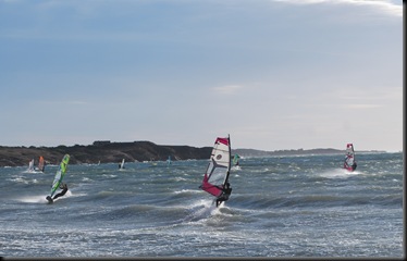 Windsurfers 1 at Six-Fours-les Plages