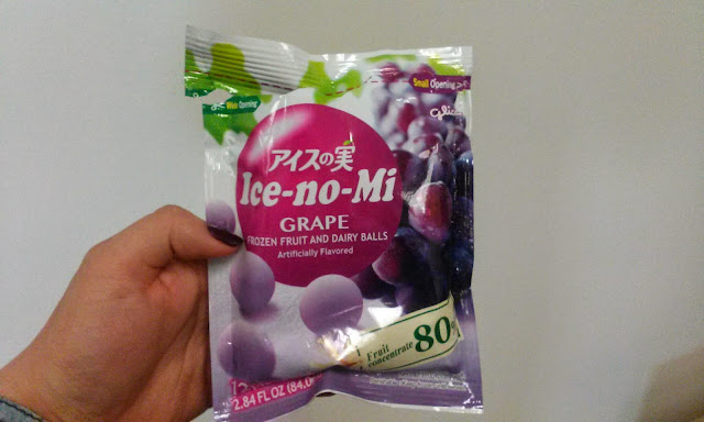 Glico Ice-No-Mi: Grape flavored ice balls, product review — Kirstie Chan