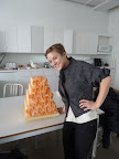 Here's Emily of Lael Cakes with her dreamy creamsicle cake.