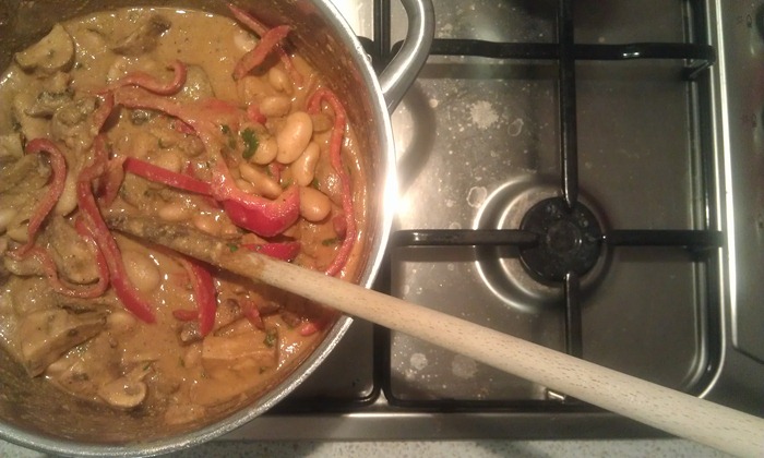 butter bean korma curry