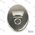 Oval Magnetic Bottle Opener Button, Used for Fridges or White Board. Features: •Shell: chrome 
•Bottom: tin plate, with 2 pieces of ND magnet and nickle plated 
Any picture can be placed inside with full color offset printing
Size: 1,1/3 x 2,3/4 inches. 45x69 mm . ALso available in round shape 58mm in diameter.
MedaLit.com - Absi CO