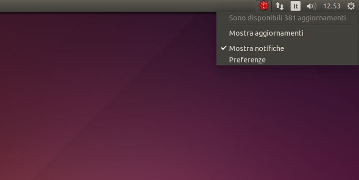 Update Notifier in Ubuntu