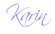 KarinSIGNATURBLÅ
