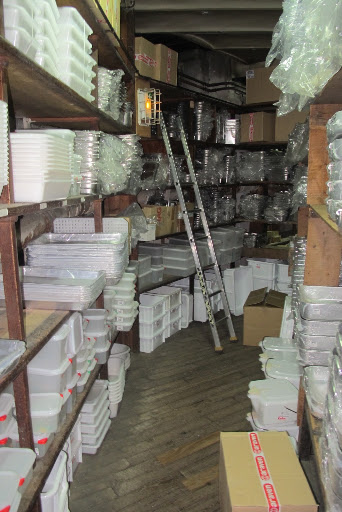 I was blown away by the array of plastic food storage.