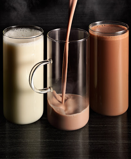 A trio of hot cocoas.(Martha Stewart Living)