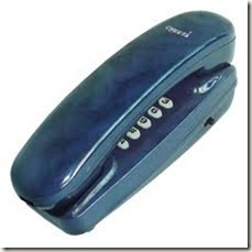 blue phone