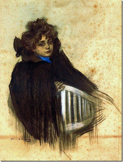ramon casas i carbo_Molinera de la Galette_1900