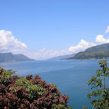 A lovely view over the lake from Tuk Tuk on Samosir (Daniel Quinn, April 2011)