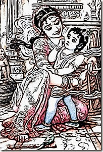 [Damodara with mother Yashoda]
