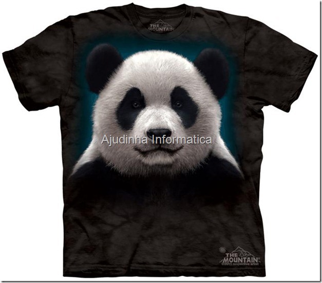 camiseta panda