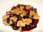 My Crumble, fresh from baking...