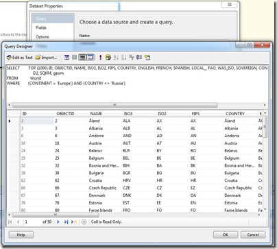2 Dataset query