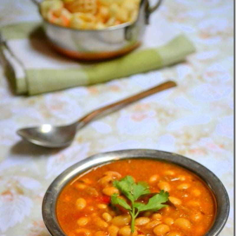 Dry Soya Bean Kurma | Soya Recipes