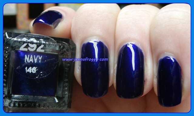 Barry M Navy Label