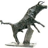 T. vd Nahmer (1917-1989) / bronzen beelden - 
