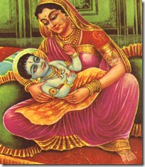 Kausalya with Rama