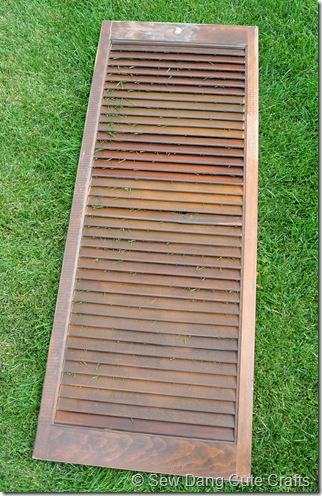 Old Shutter Board
