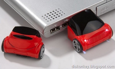 Unlosable Car USB memory stick