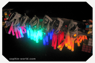 Table card glow