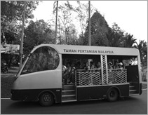Taman Pertanian shuttle bus