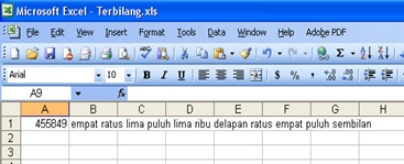 Gambar 4 Membuat Fungsi Terbilang di Excel dengan VBA