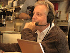 Jonathan listening intently to his guests.