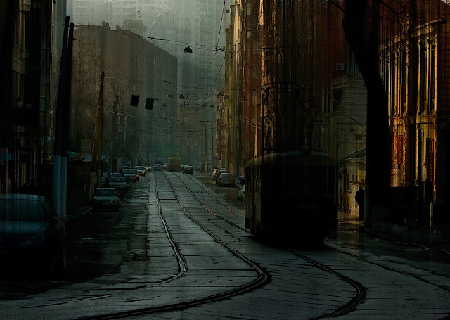 Foto del día: Un día de lluvia en Kiev