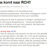 RCH Sinterklaas 30-11-2011