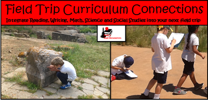 Educational Benefits of a Field Trip - Benefits of a field trip - curriculum connections for reading, writing, math, science and social studies - from Heidi Raki of Raki's Rad Resources