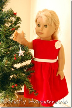 18 Doll Holiday Dress