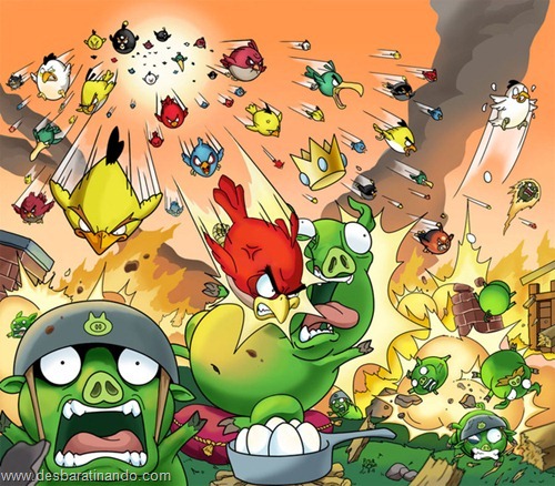 angry birds fan art desbaratinando  (6)