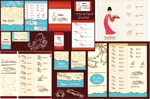 Sushi - frutos do mar menu