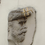 We weren't sure what was going on with this relief sculpture...