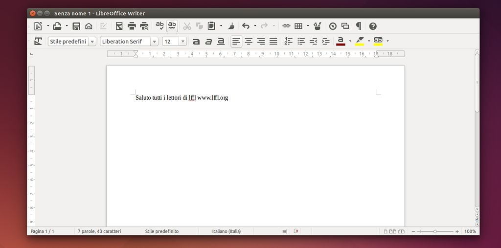 LibreOffice 4.2 - icone Sift in Ubuntu 14.04