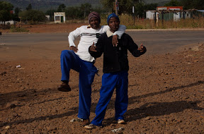 Strangers who asked for their photo to be taken.