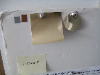 Some bits and bobs on the board to signify it was for the metallic color palette shoot.