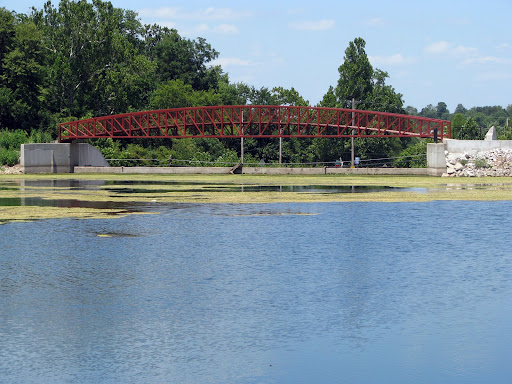 The bridge at Valley Water Mill Lake. (Photo credit: Jeremy Shreckhise)
