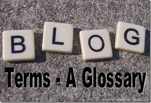 Blog Terms - Blogging Glossary