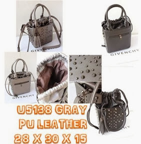 U5138 GRAY (220.000) - PU Leather, 28 x 30 x 15