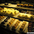 Pastries display counter at Panadero Expreso